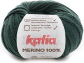 Katia Merino 100% - 48 - Flessegroen_ - 50 gr. = 102 m.