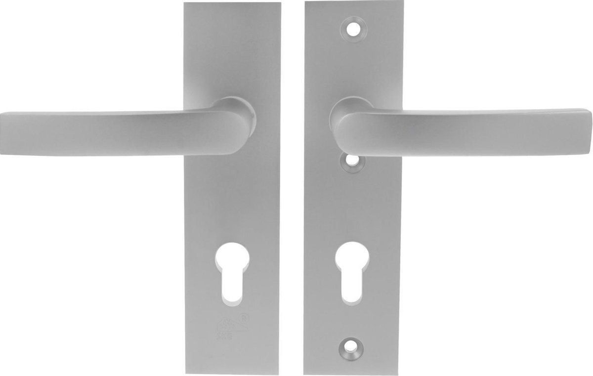 Starx Veiligheidsbeslag – Deurbeslag – Kruk/Kruk – Kortschild – Aluminium – PC72 mm
