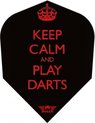 Powerflite Keep Calm and Play Darts - Dart Flights
