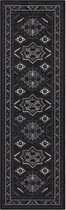 Klassieke loper Saricha Belutsch - zwart 80x250 cm