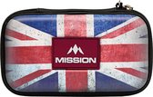Mission Freedom XL Darts Case Union Jack - Grijs