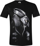 BLACK PANTHER - FACE T-SHIRT - S