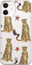iPhone 12 transparant hoesje - Stay wild | Apple iPhone 12 case | TPU backcover transparant