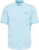 Tom Tailor Korte mouw Overhemd - 1018653 Bleu (Maat: L)