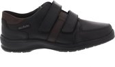 Heren Klittebandschoenen Mephisto Eymar Black Zwart - Maat 10