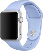 watchbands-shop.nl bandje - Geschikt voor Apple Watch Series 1/2/3/4 (38&40mm) - Lila - S/M