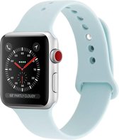 watchbands-shop.nl bandje - Geschikt voor Apple Watch Series 1/2/3 (38mm) - Turquoise - M/L
