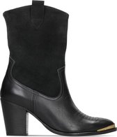 Clarks - Dames schoenen - West Mid - D - zwart - maat 7