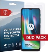 Rosso Motorola Moto G9 Play / E7+ Ultra Clear Screenprotector Duo Pack