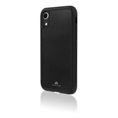 Black Rock Cover Robust Real Leather Voor Apple IPhone Xr Zwart