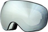 Aphex Explorer Goggle Matt Black Silver Lens ( met extra gele lens )