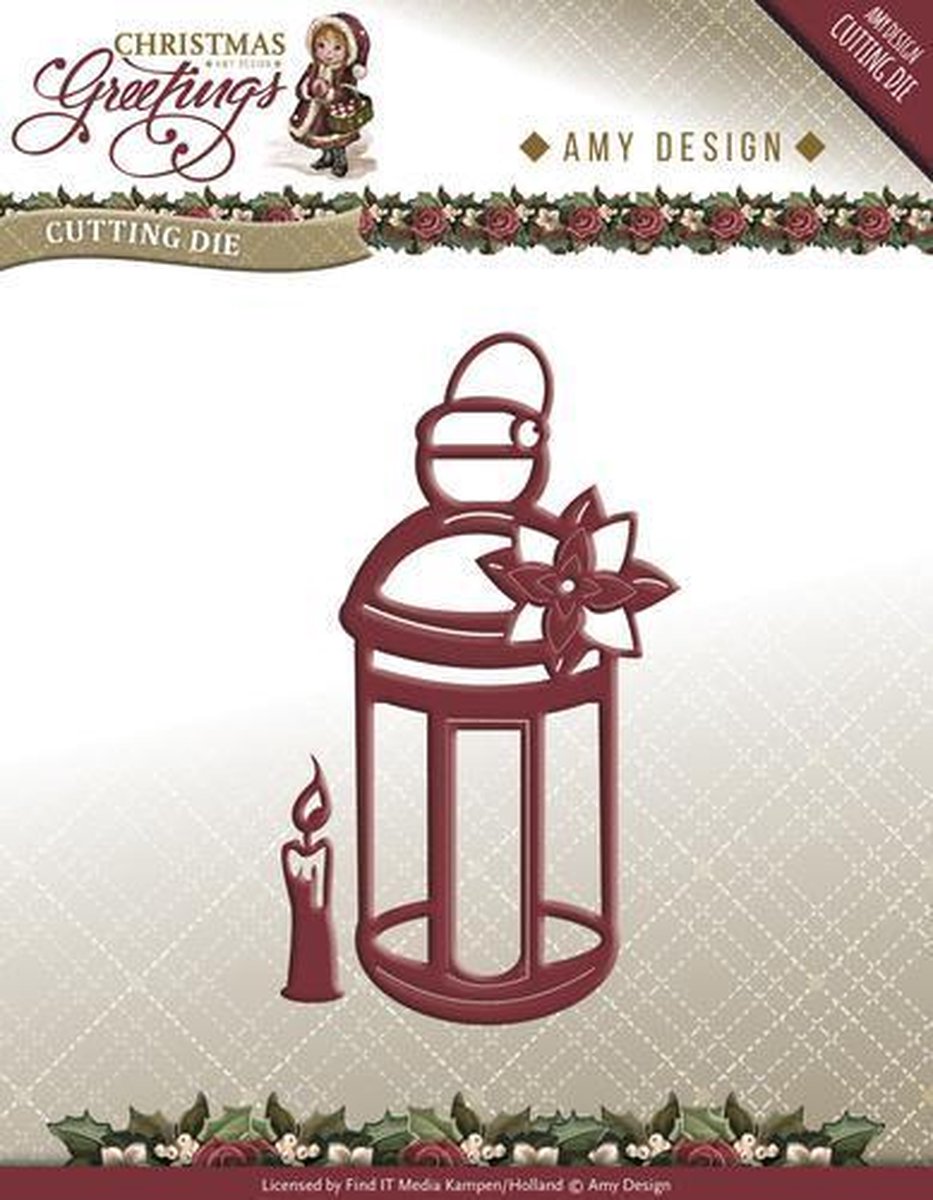 Die - Amy Design - Christmas Greetings - Lantern