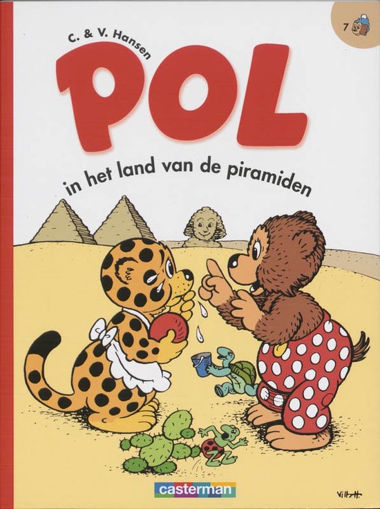 Cover van het boek 'Pol in het land van de piramiden'