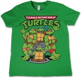 TMNT - T-Shirt KIDS TMNT Group - Green (10 Years)