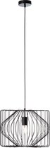 BRILLIANT Hanglamp Bodden 1-vlam zwart binnenlampen, hanglampen | 1x A60, E27, 40W, geschikt voor normale lampen (niet inbegrepen) | A ++ | In hoogte verstelbaar / kabel kan worden ingekort