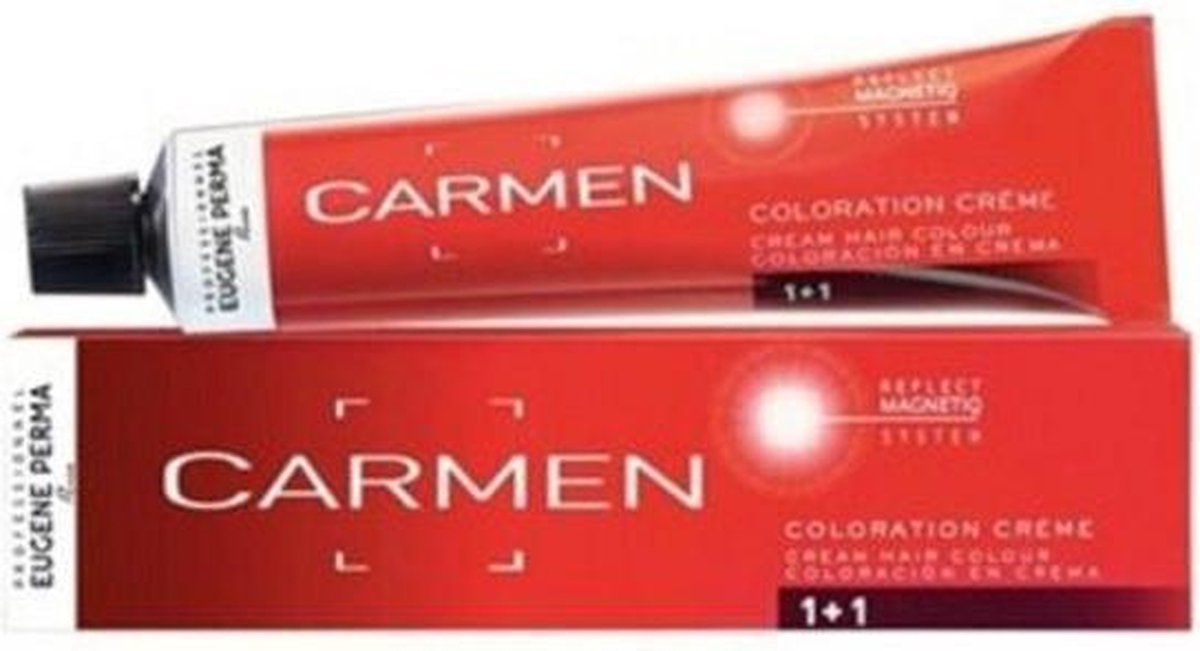 Eugene Perma Carmen Ultime Permanente Kleuring Crème Haarkleur 60ml - 04.62 brown red violine