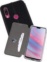 Slim Folio Case - Book Case Telefoonhoesje - Folio Flip Hoesje - Geschikt voor Huawei Y9 2019 - Zwart