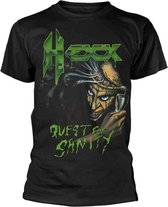Hexx Heren Tshirt -L- Quest For Sanity Zwart