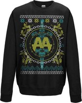 Asking Alexandria Sweater/trui -M- Christmas Light Zwart