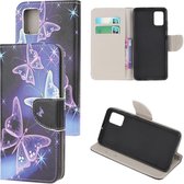 Samsung Galaxy A31 Hoesje - Book Case - Vlinders
