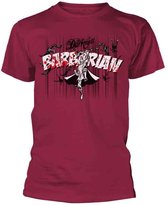 The Darkness Heren Tshirt -L- Barbarian Rood