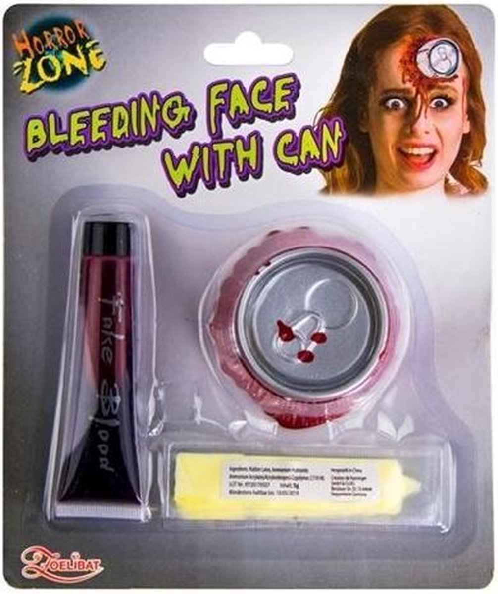 Witbaard Applicatieset Frisdrankblik Latex Rood