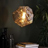 Dimehouse Industriële Hanglamp Rocks - Chrome - 25x25 cm