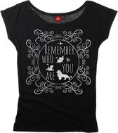 Disney The Lion King Dames Tshirt -S- Remember who you are Zwart