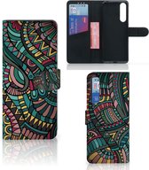 GSM Hoesje Sony Xperia 1 II Flip Case Aztec