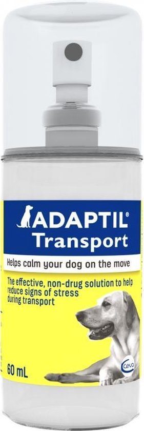 Adaptil - Transport spray 60ml - Antistressmiddel | bol.com