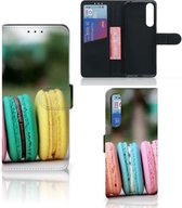 GSM Hoesje Sony Xperia 1 II Flipcover Maken Macarons