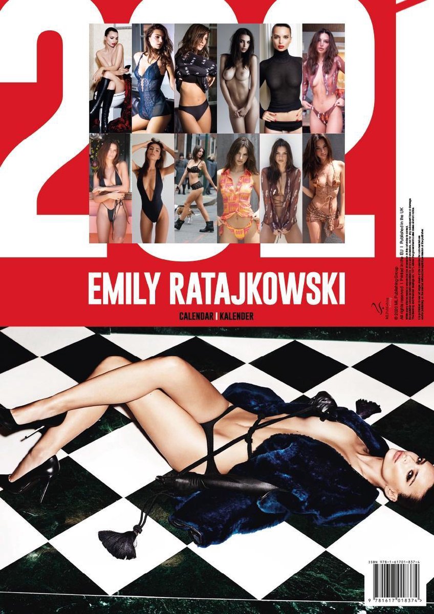 Emily Ratajkowski Kalender 2021  bol.com
