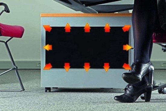 Dimbare verwarmer onder het of tafel (infrarood), tafelverwarming | bol.com