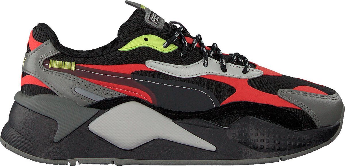 Puma Jongens Lage sneakers Rs-x3 City Attack Jr - Zwart - Maat 36 | bol.com