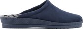Rohde Vrouwen Canvas    Harde zool  Pantoffels / open Sloffen - 2291 - Blauw - Maat 38