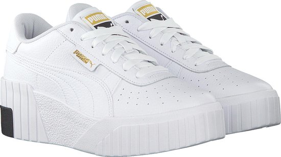 Puma Cali Wedge Wit - Dames Sneaker - 373438 03 - Maat 38 | bol.com