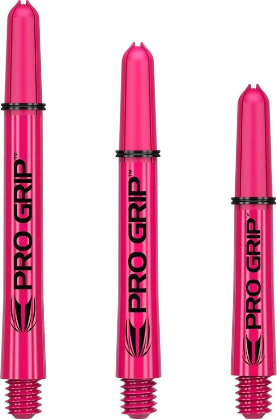 Foto: Target pro grip dartshafts roze short 1 set 