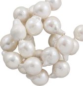 Zoetwaterparels (17 - 13 mm) Ivory (28 stuks)