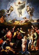 Poster Transfigurazione - Rafaello - Large 70x50 – Christendom – Transfiguratie – Hoogrenaissance
