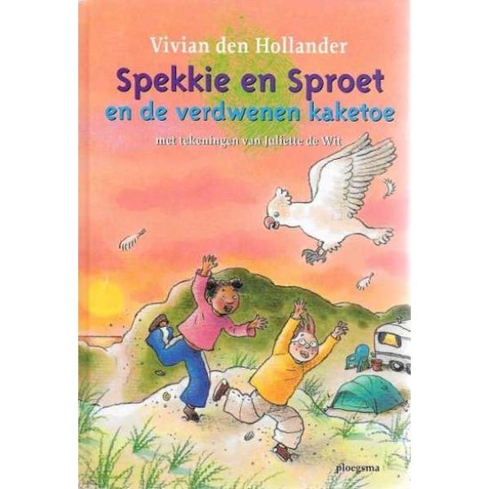 Cover van het boek 'Spekkie en Sproet en de verdwenen kaketoe' van Vivian den Hollander