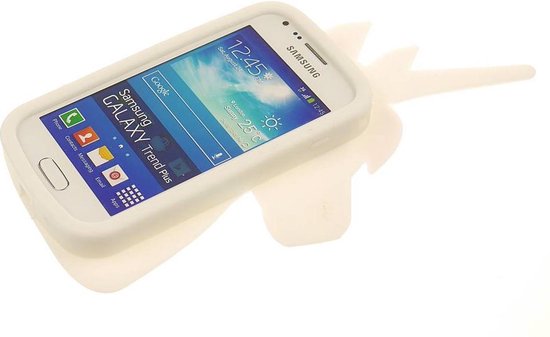 Een deel Doelwit wolf Samsung Trend (Plus) hoesje siliconen - Unicorn | Samsung Galaxy Trend (Plus)  case |... | bol.com