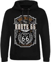 Route 66 Hoodie/trui -2XL- Coast To Coast Zwart