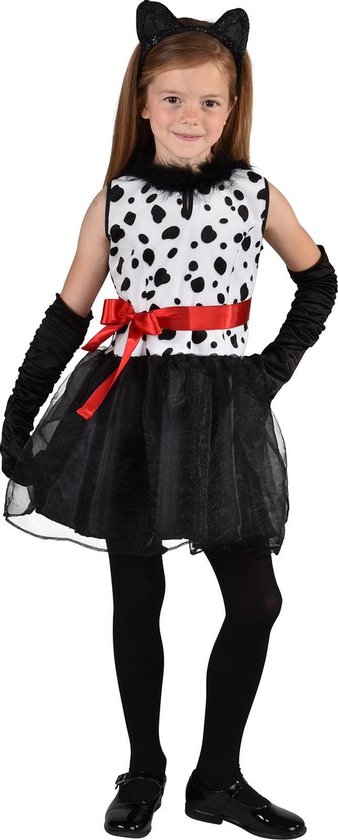 Hond & Dalmatier Kostuum | 101 Dalmatier Disney Hond | Meisje | Maat: 164 | Carnaval kostuum | Verkleedkleding
