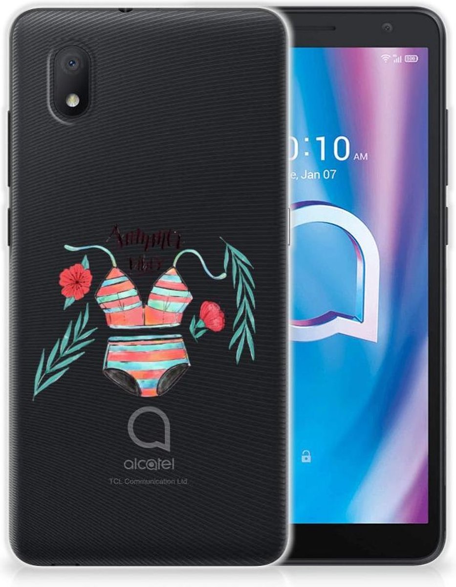 Alcatel 1B (2020) Telefoonhoesje met Naam Boho Summer