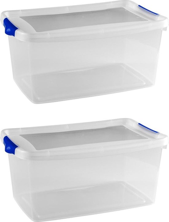 Boîte de rangement pour verres x3 Sundis GLASS STORE, capacité 24 verres diam 7,2 cm et hauteur 16,5cm max - Maison