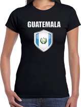 Guatemala landen t-shirt zwart dames - Guatemalaanse landen shirt / kleding - EK / WK / Olympische spelen Guatemala outfit XL