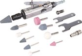 Silverline Pneumatische Slijp Set - 160 mm. - 15 Delig