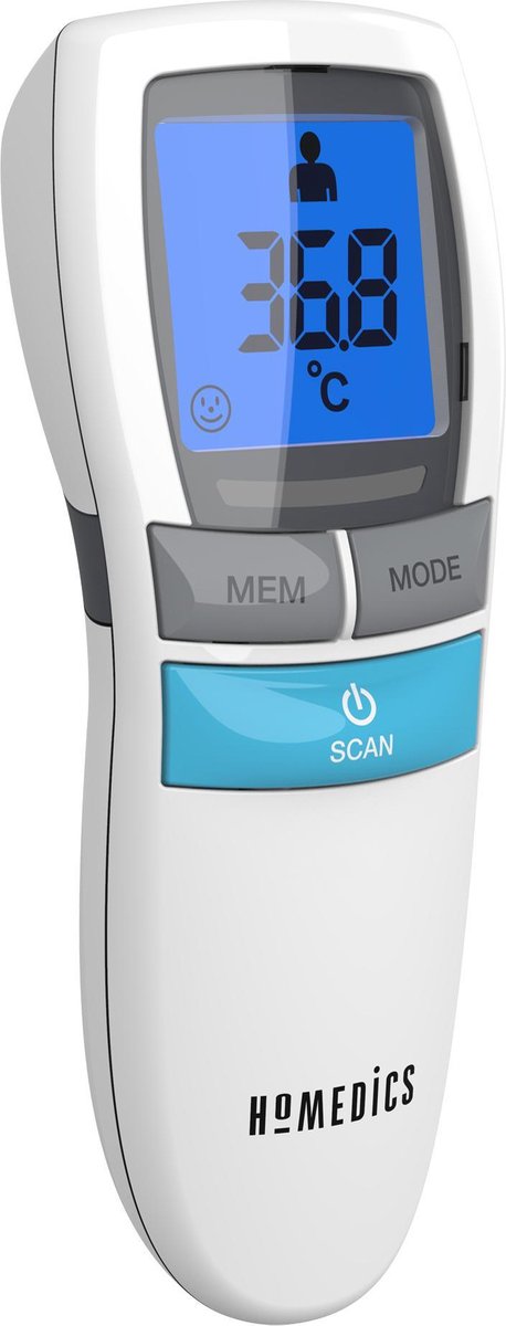HoMedics TE200 Contactloze infrarood Thermometer - koortsmeter