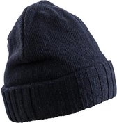 Myrtle Beach - Bonnet unisexe Basic Melange (Navy)