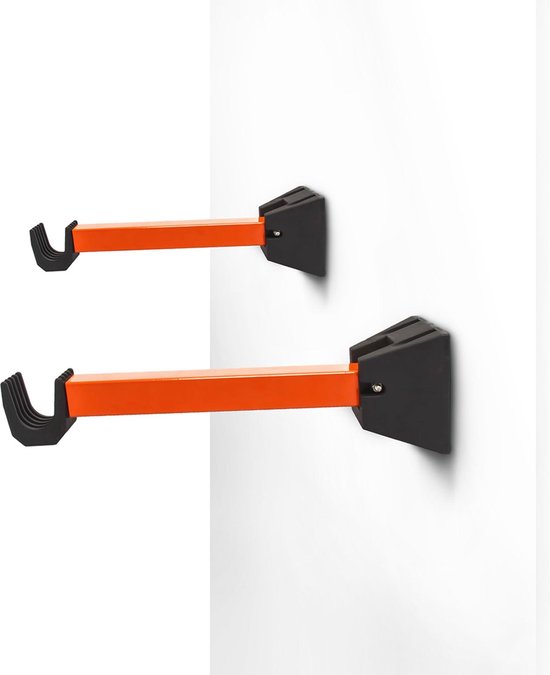 fiets ophangsysteem - muur - set van 2 - tot 25 kg - ophangbeugel - muurbeugel van Fiets. — afbeelding 4